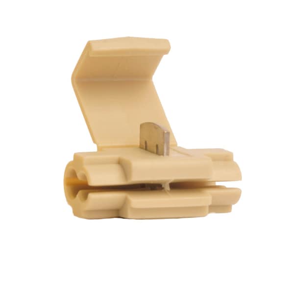 Wire Connector, 14 AWG Max, White, 600 V, 1000 PK